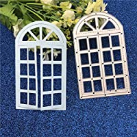 BYFRI Ventana De Corte De Metal Plantillas De Tarjetas De Papel De Scrapbooking Álbum del Arte Decorativo De Estampado…